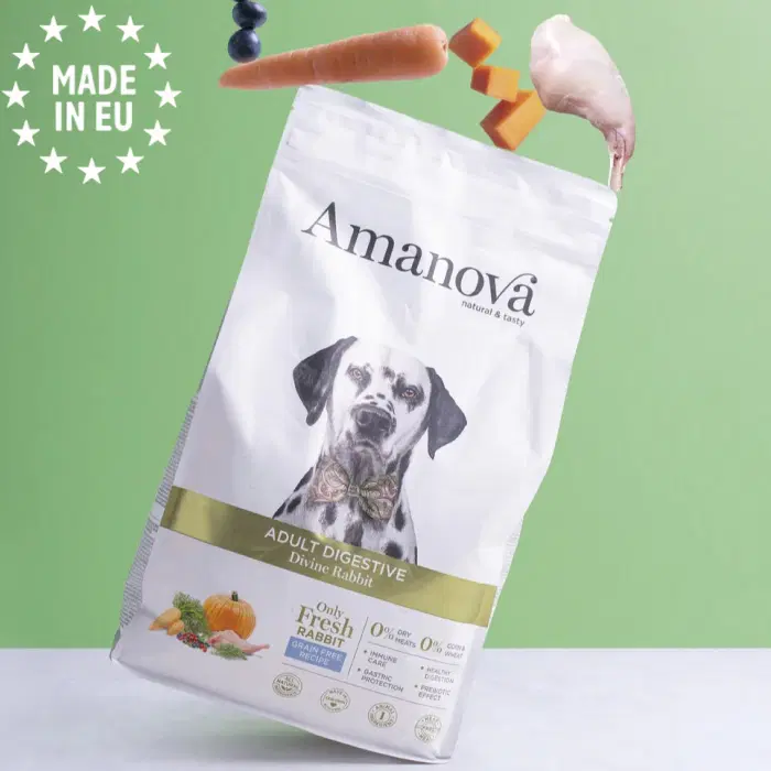 Amanova Skøn Kanin Digestive - Hundefoder - Kornfrit - 10 kg Amanova Skøn Kanin Digestive - Hundefoder - Kornfrit - 10 kg