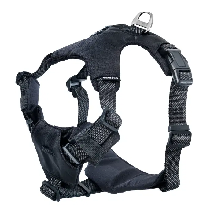 Dogman Emmi - Hundesele - Sort - XL