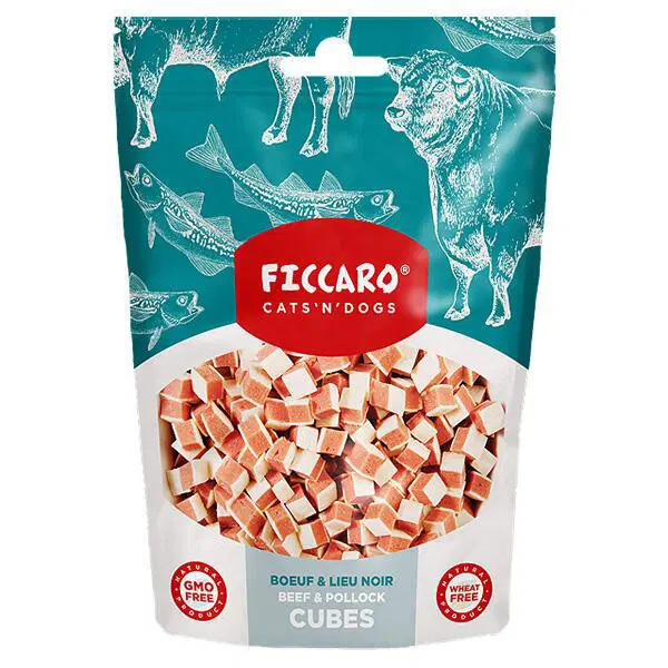 FICCARO Beef & Pollock Cubes