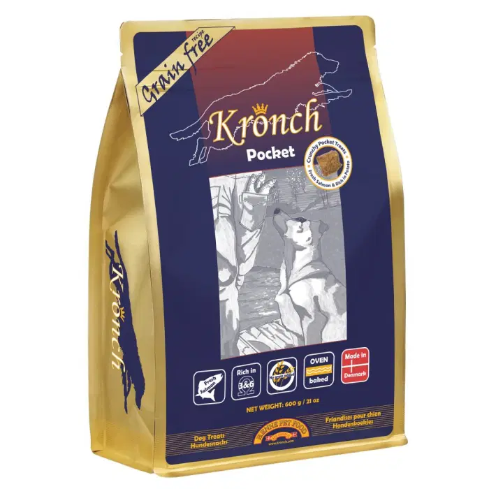 Kronch Pocket - Hundegodbidder - Laks & Kartoffel - 600g